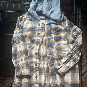 Oshkosh long sleeve flannel excellent condition size 6/6A